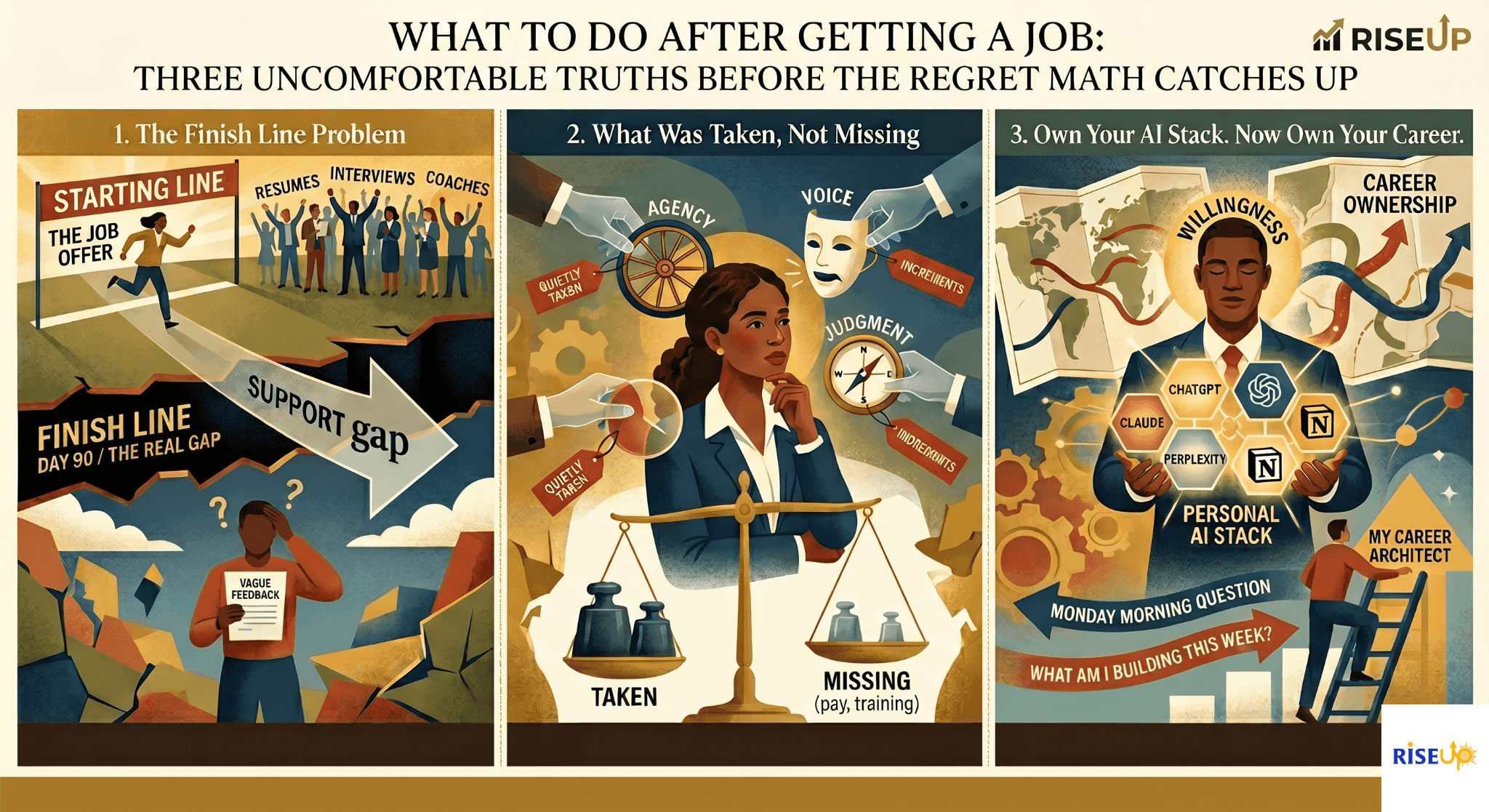 What to Do After Getting a Job: Three Uncomfortable Truths Before the Regret Math Catches Up