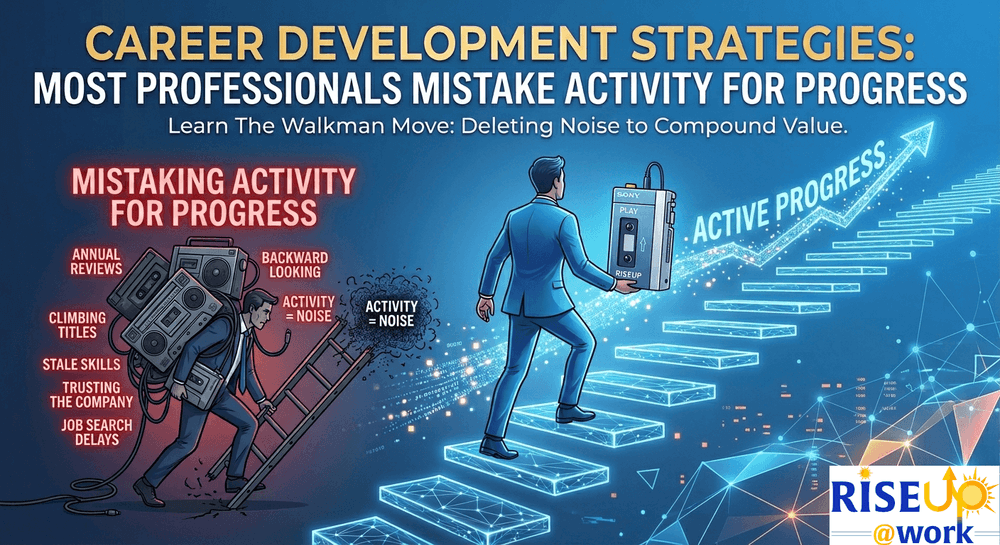 Career Development Strategies: Most Professionals Mistake Activity for Progress